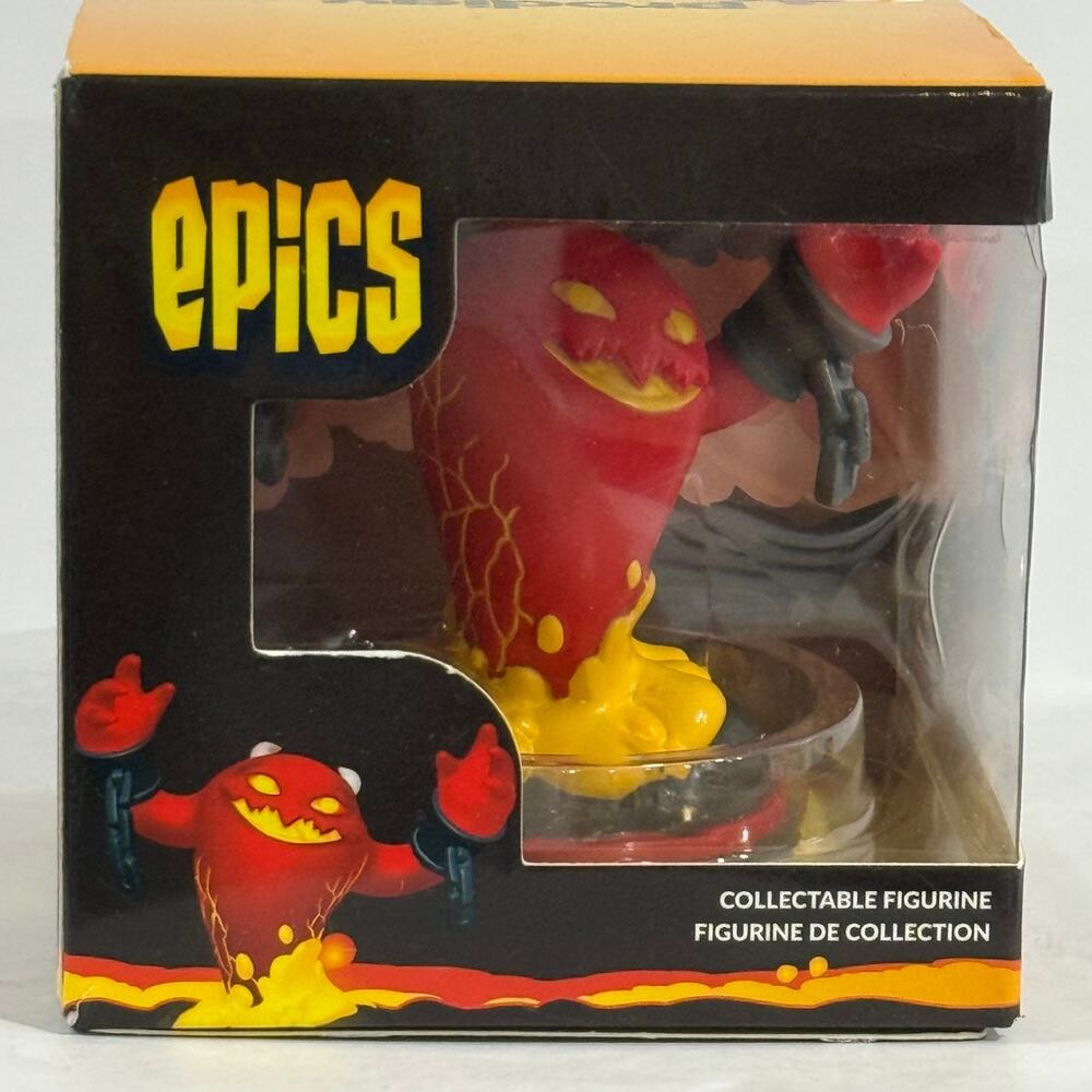 Prodigy Epics Magmischief #5 Vinyl Figure NIB Retired Collectible Toy READ